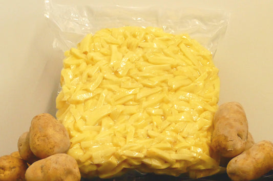 Frites fraîches crues sans peau sous vide 10 kg