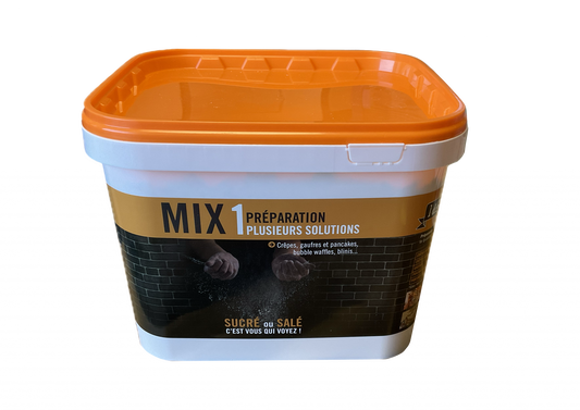 Préparation instantanée pour crêpes & gaufres sceau de 6kg CREPIOTE