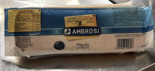 Provola fumée 26% MG sous vide lot de 2 x 1 kg Ambrosi