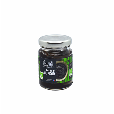 Purée d'ail noir BIO lot de 4 x 90g Le Coq Noir