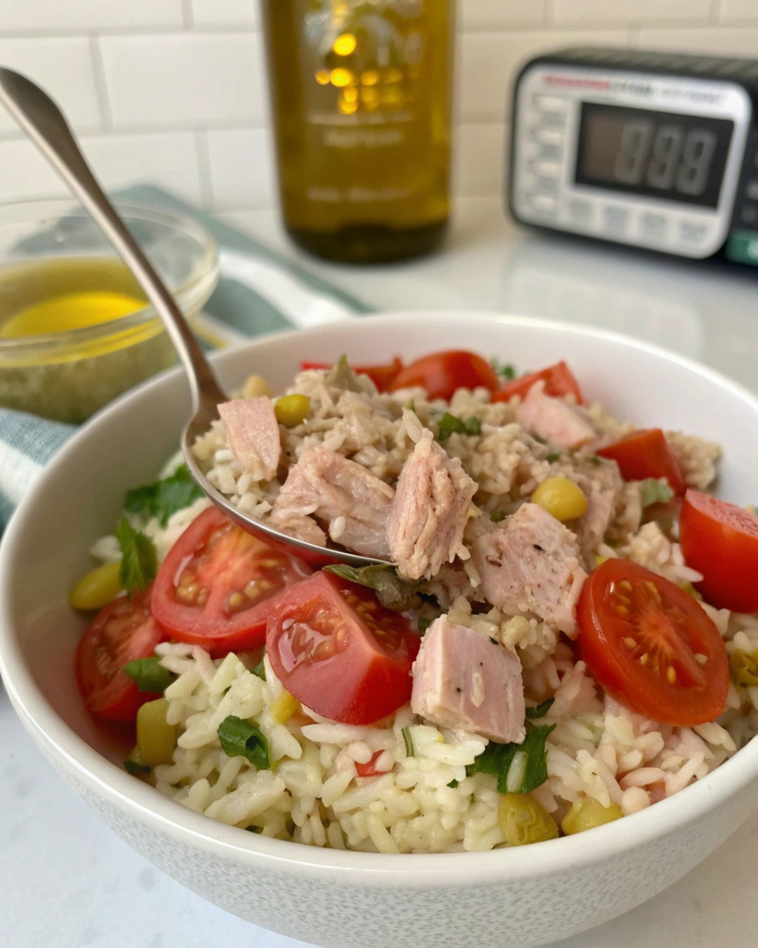 Thon entier albacore à l'huile d'olive lot de 6 boîtes 1/5 Le Savoureux