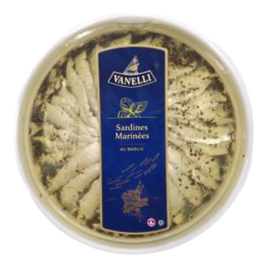 Sardines au basilic 1 kg Vanelli