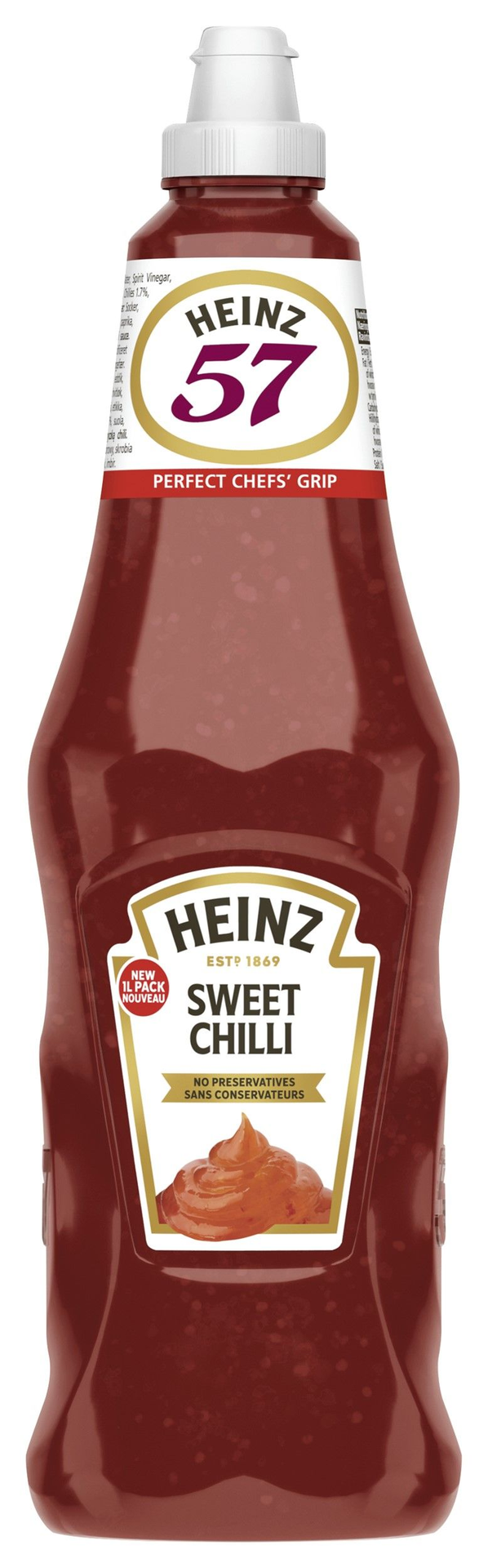 Sauce sweet chilli lot de 6 flacons souples de 1 L HEINZ