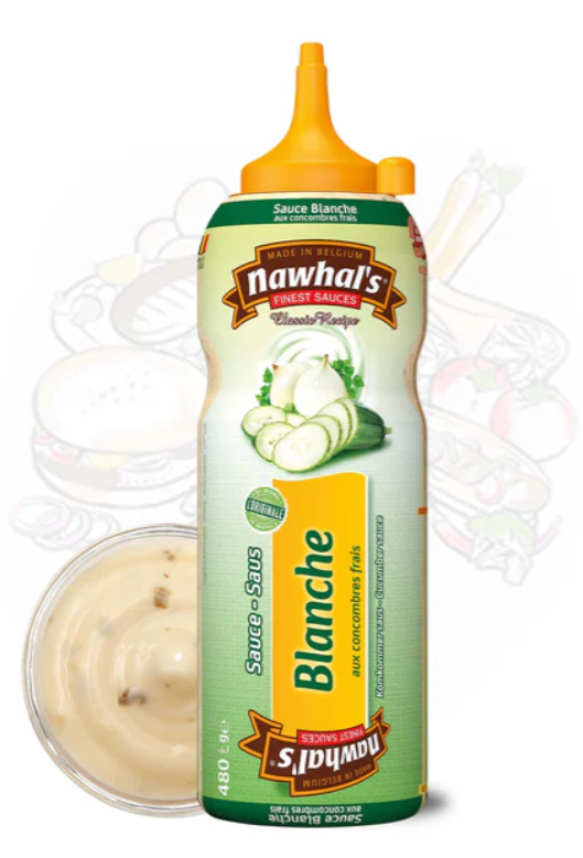 Sauce blanche concombre lot de 2 flacons de 950ml Nawhal's
