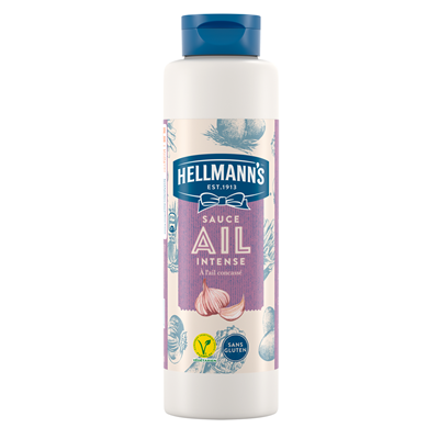 Sauce ail lot de 2 flacons souples de 850 ml Hellmann's