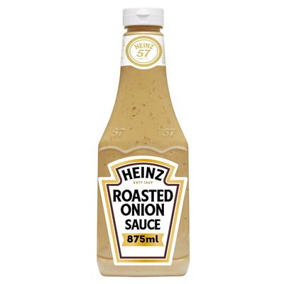 Sauce roasted onion lot de 3 flacons de 875 ml Heinz