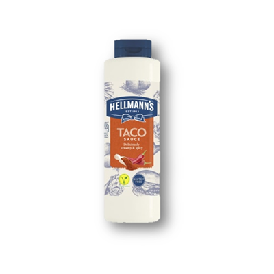 Sauce taco lot de 2 flacons souples de 850 ml Hellmann's