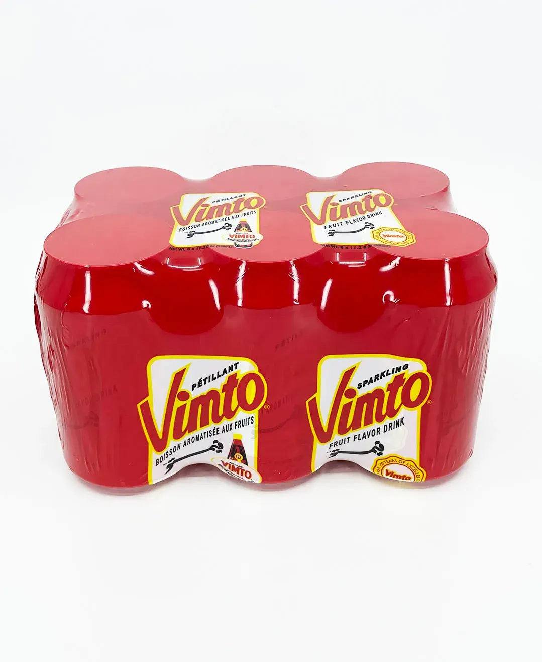 Boisson rafraîchissante aromatisée 24 canettes de 33cl Vimto