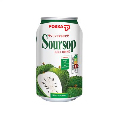 Boisson au jus de Corosol 24 canettes de 300ml POKKA