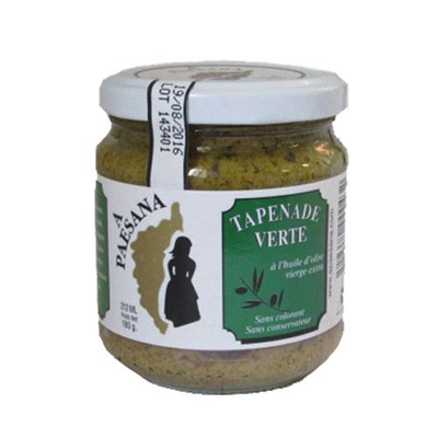 Tapenade verte lot de 4 pots de 750g A. Paesana