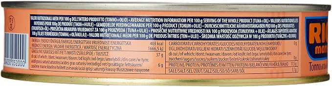 Thon entier Albacore à l'huile d'olive lot de 4 boîtes de 500g RIO mare