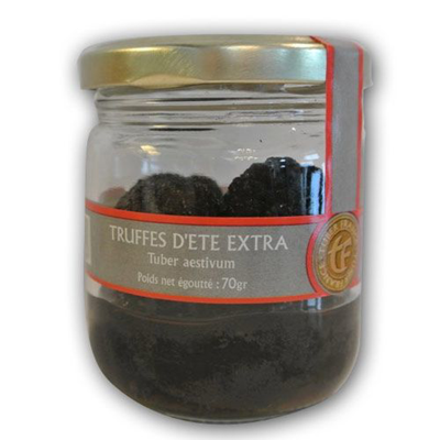 Truffes d'été extra lot de 2 pots de 70g Tuber France