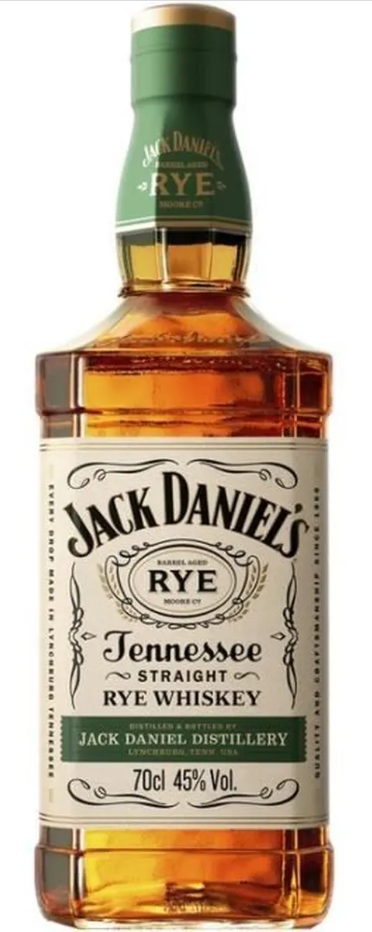 Whisky 45° 70cl Tennessee Rye Jack Daniel's