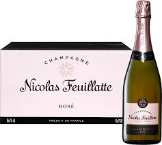 Champagne Brut Rosé Rosé 6 bouteilles de 75cl Nicolas Feuillatte