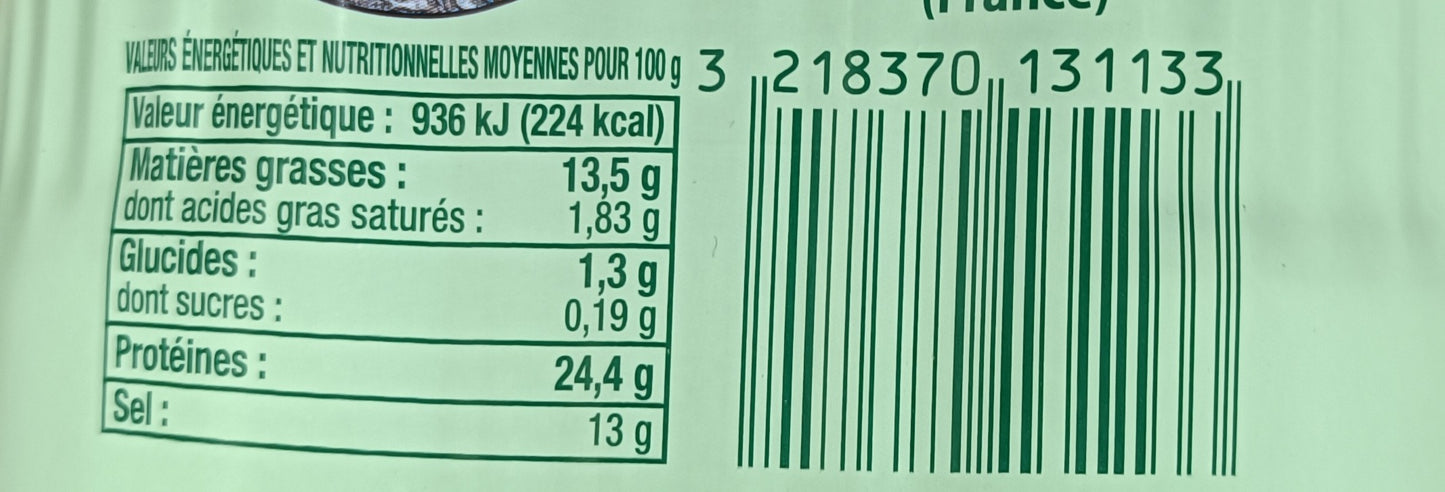 Filets d'anchois allongés à l'huile végétale lot de 3 boîtes 4/4 de 800g Miceli