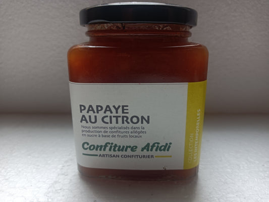 Confiture papaye au citron 300g net AFIDI