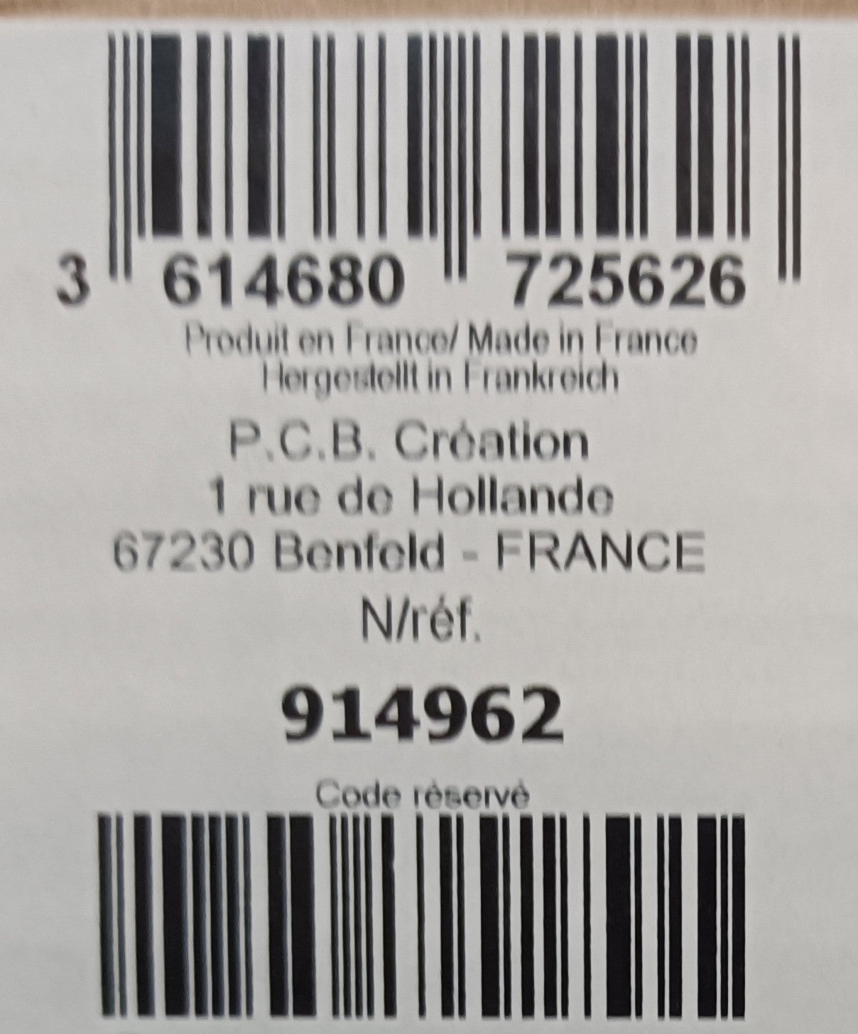 Coque chocolat noir soit 490g PCB Création