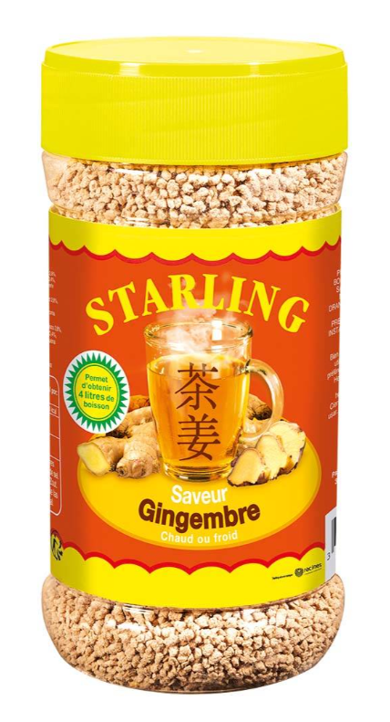 Boisson instantanée au gingembre 12 boîtes de 400g Starling