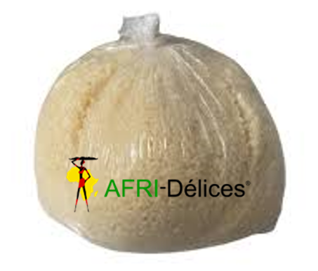 Attiéké de Côte d'Ivoire en sachet 1kg