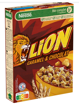 Céréales Lion lot de 6 x 400g Nestlé