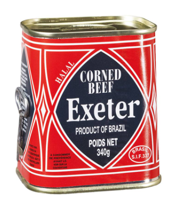 Corned beef Halal 24 boîtes de 340g  EXETER