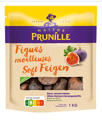 Figues moelleuses lot de 2 sachets de 1 kg Maître PRUNILLE