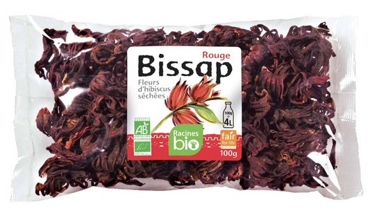 Hibiscus rouge BIO 100g Racines