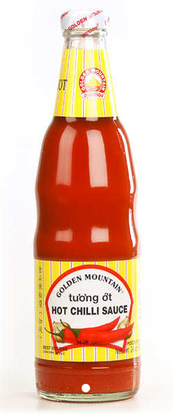 Hot chilli sauce - Tu'o'ng ôt lot de 6 x 230g Golden Mountain