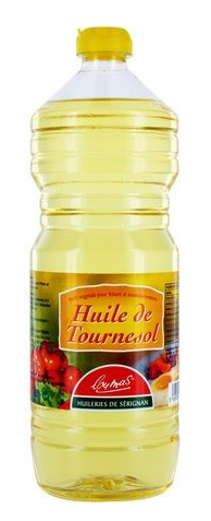 Huile de Tournesol lot de 12 x 1L Lou Mas