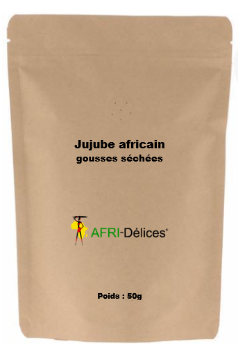 Jujube africain - graines de la paix (Ziziphus jujuba) gousse 50g