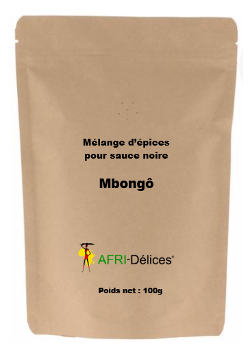 Mélange d'épices pour sauce noire "Mbongô" (recette traditionnelle du Cameroun) 100g