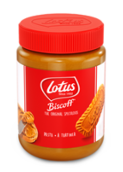 Pâte à tartiner Speculoos lot de 2 x 720g Lotus