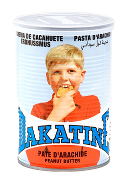 Pâte d'arachide en boîte 1/2 lot de 2 x 425g Dakatine