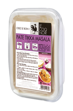 Pâte de Curry Tikka Masala lot de 6 barquettes de 700g Le Coq Noir