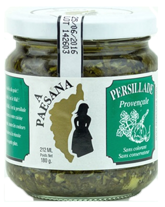 Persillade provençale lot de 12 pots de 180g A. Paesana