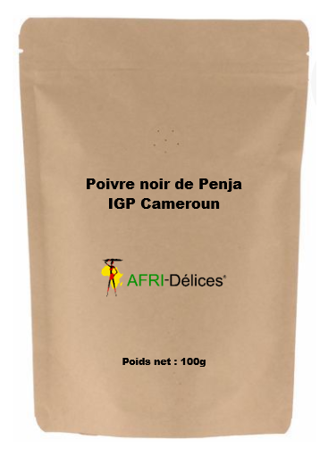 Poivre de Penja noir IGP BIO (Piper nigrum) 100g