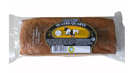 Quatre quarts pur beurre lot de 6 x 300g Louis Le Goff