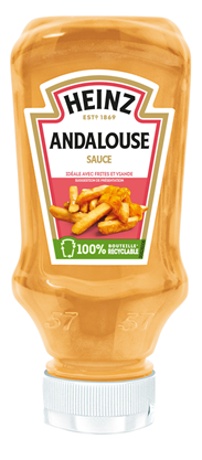 Sauce andalouse lot de 5 flacons souples de 200ml  Heinz