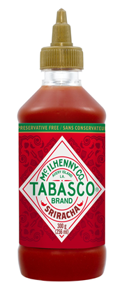 Sauce pimentée Sriracha lot de 4 x 256 ml Tabasco