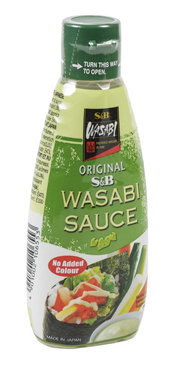 Sauce Wasabi S&B lot de 6 flacons de 170 ml