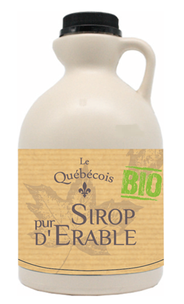 Sirop d'érable BIO 1L Le Québécois