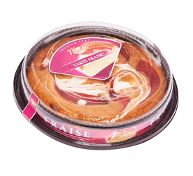 Tarte madeleine fraise lot de 30 x 400g Les Ecureuils du Languedoc