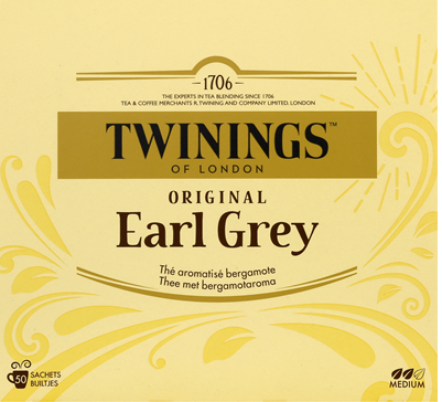 Thé Earl Grey 50 sachets Twinings