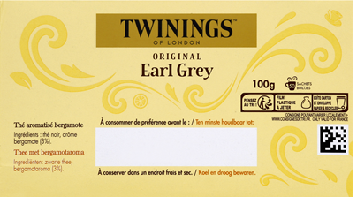 Thé Earl Grey 50 sachets Twinings