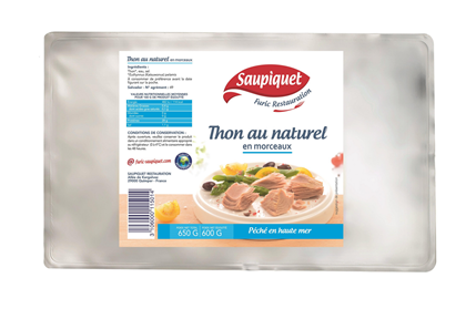 Thon Listao au naturel 650 g Furic Saupiquet